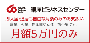 月額5万円のみ